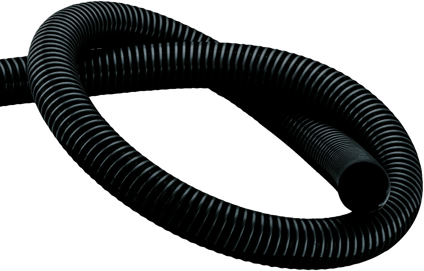 61351455c4a720a7ad3 Schwarzer Spiralschlauch 32mm (Meter)