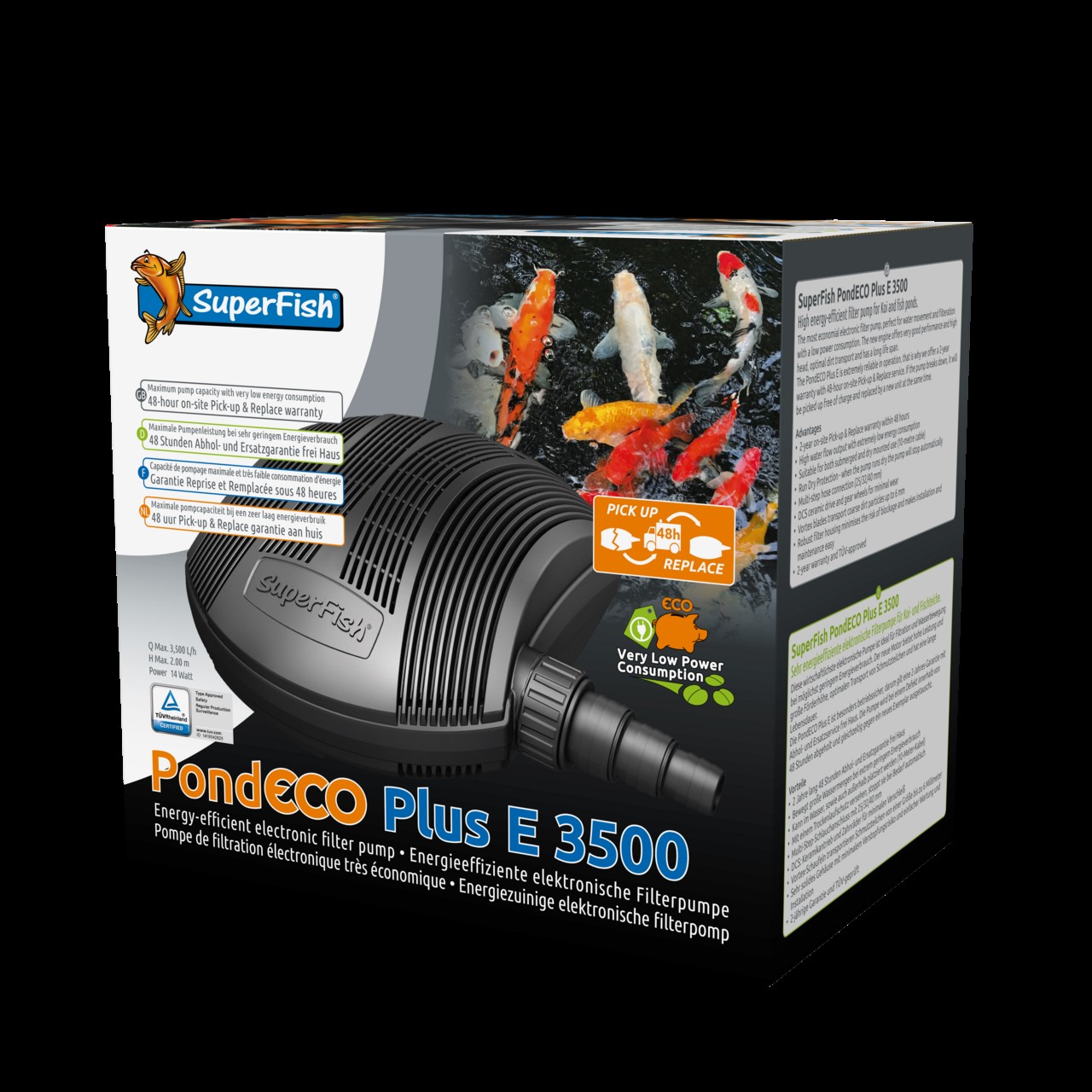 SF Pond Eco Plus E 3500 - 14W SF Pond Eco Plus E 3500 - 14W
