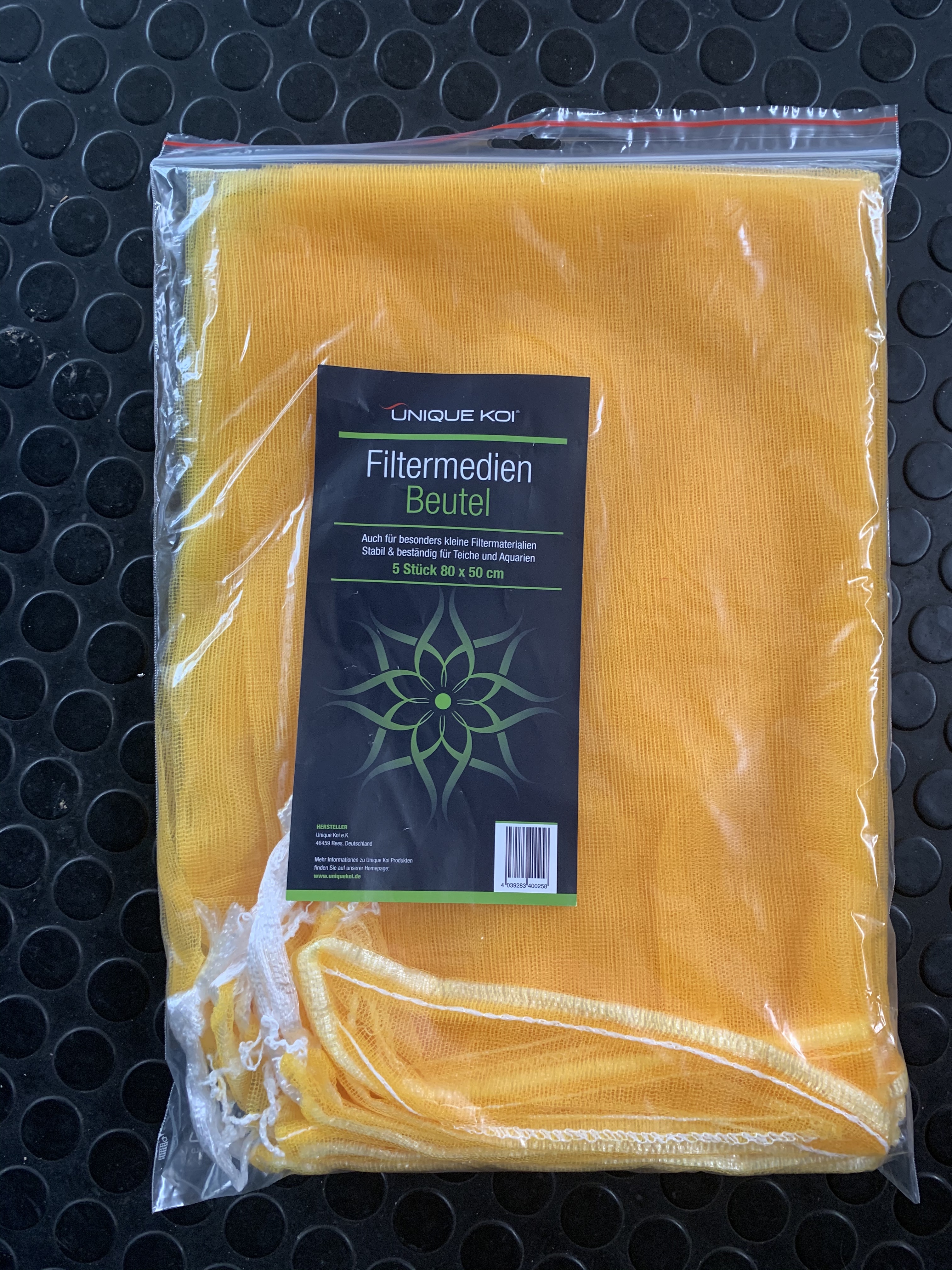 601112 Filtermedienbeutel groß 85x50cm  5er Pack