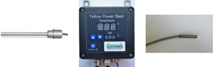 615145 Genesis Heizer EVO Yellow Power Basic Pro 2,5 kW mit Regler