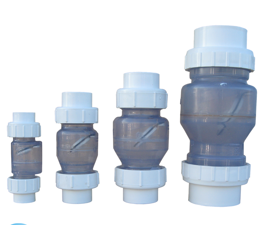 701005 Rückschlagventil transparent 50mm