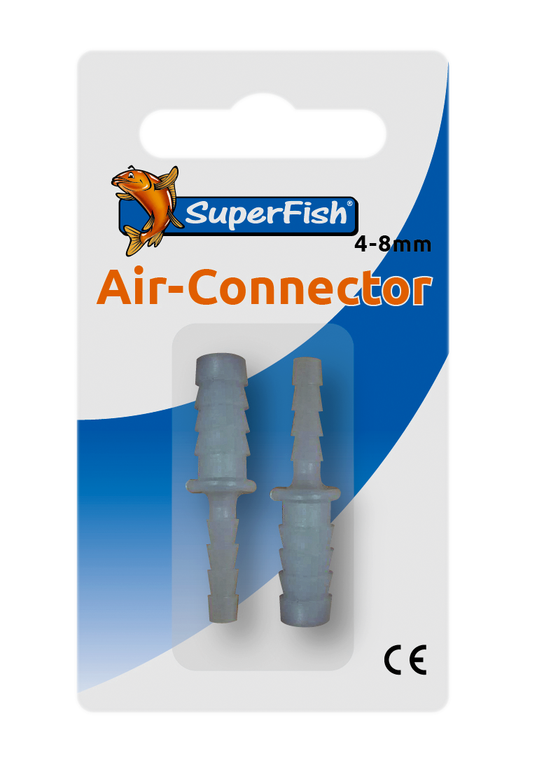 SF Reduzier Schlauchverbinder für 8mm/4mm 2Stk