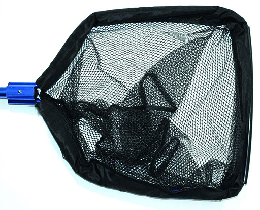611124 Klick System Boden Kescherkopf eckig 40x40 25cm tief fein (ohne Stiel)