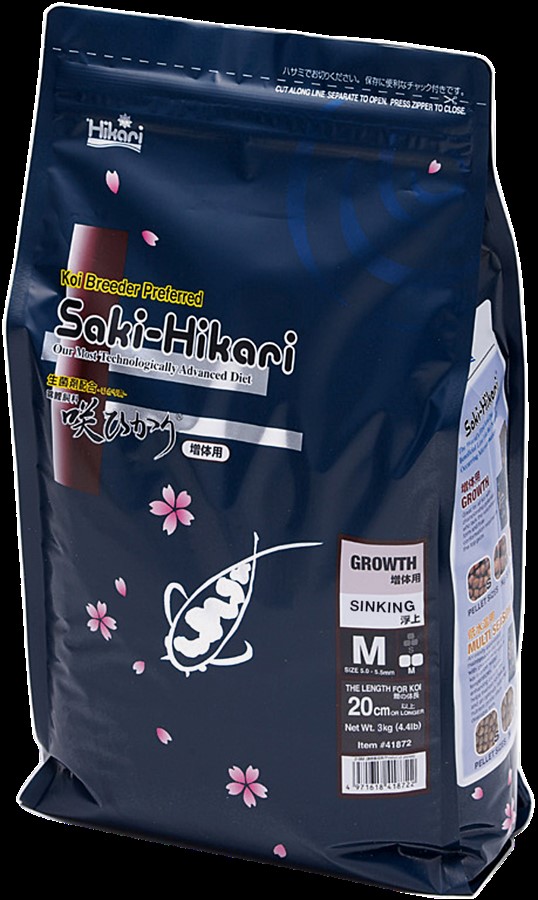 Hikari Saki Growth sinkend 3 kg medium Hikari Saki Growth sinkend 3 kg medium