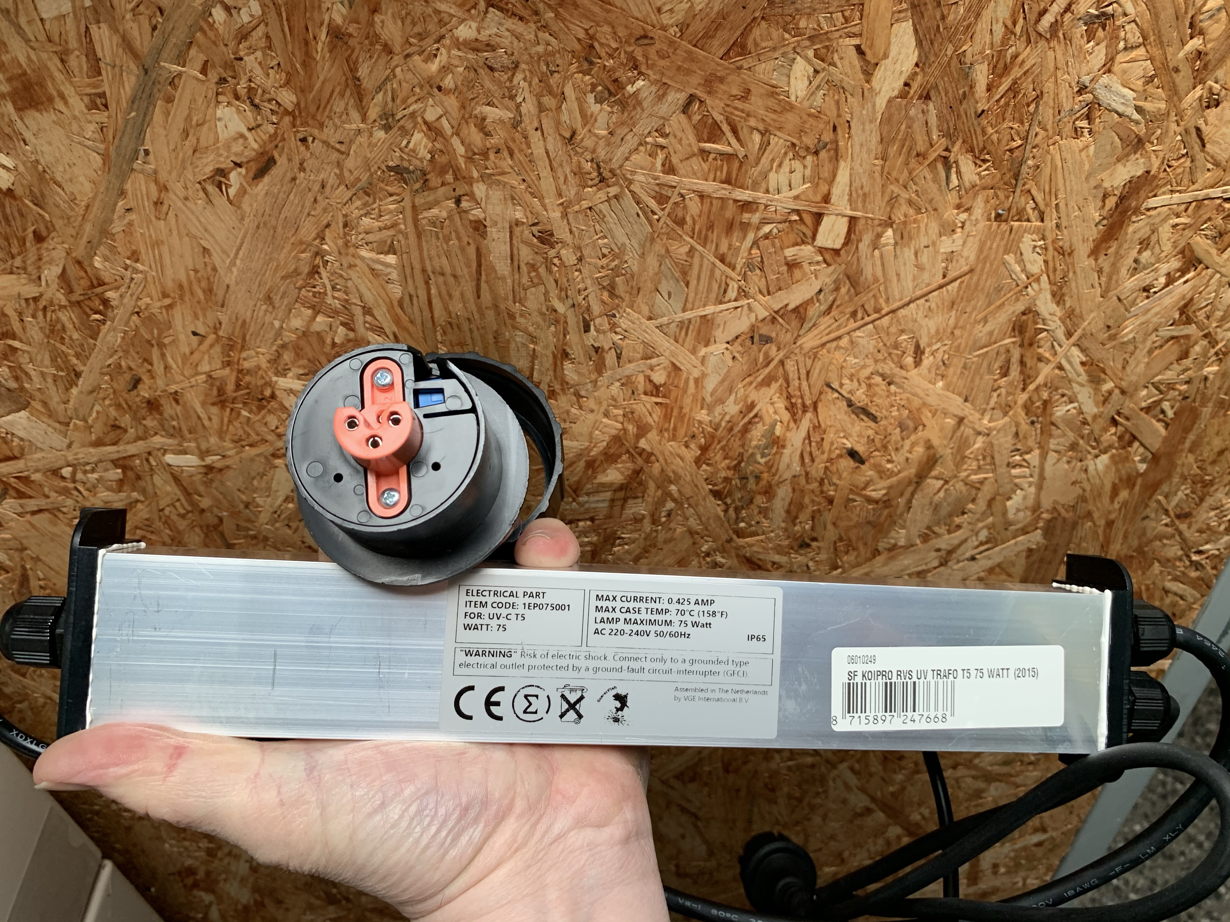 603067-2 Ersatzteil UVC KOI PRO Netzteil 75 Watt (ab 2015)